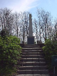 Het monument bij Westerland - klik voor vergroting